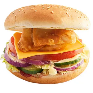 Veg Samosa Burger