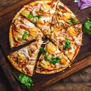Alfredo Chicken Pizza